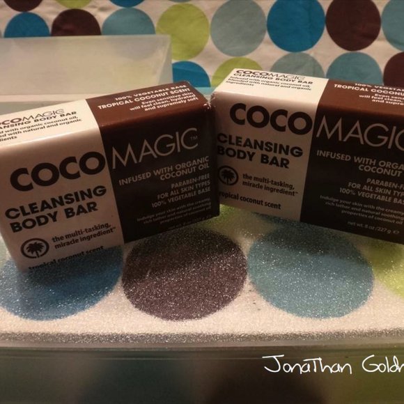 Coco Magic Cleansing Body Bar Soap Bar 8oz 227g - Picture 1 of 4